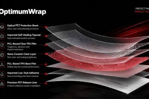 Inside a Seven-Layer TPU Color PPF: What Each Layer Does